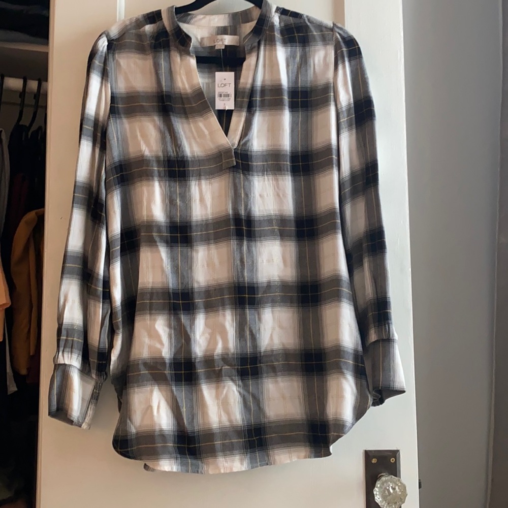 Loft flannel shirt